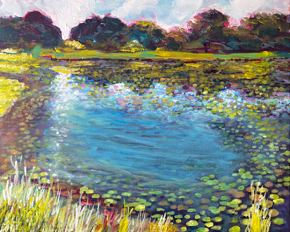 The Lily Pond  Art | Charles Wallis