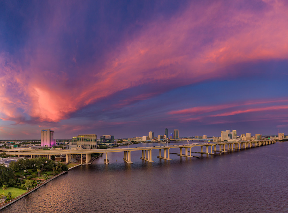 River City Sunset Spectacular Photography Art | kramkranphoto