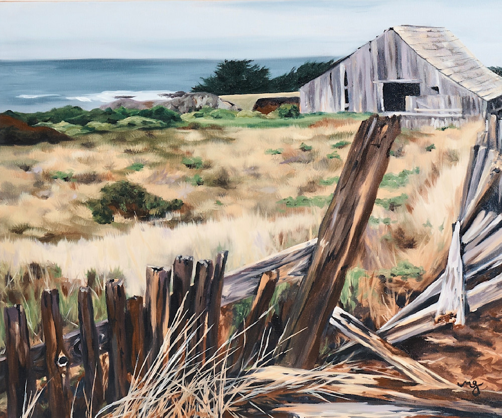 Old Barn At Sea Ranch Art | Canopy Art Studio