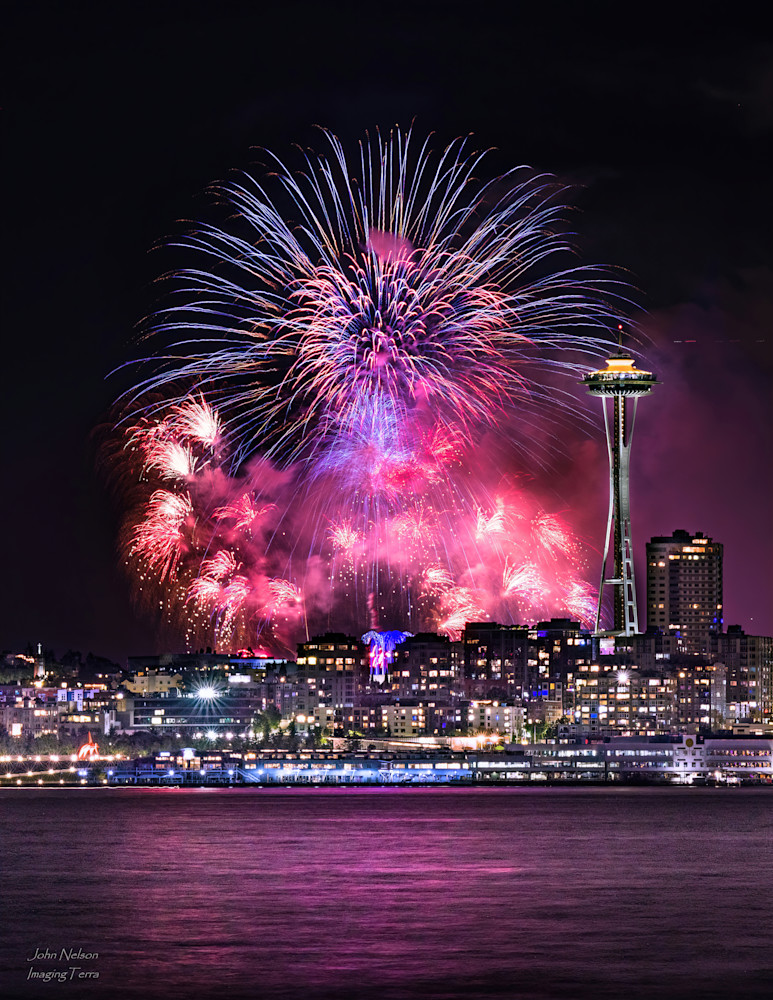 Seattle Washington Independence Day Celebration Photography Art | johnnelson