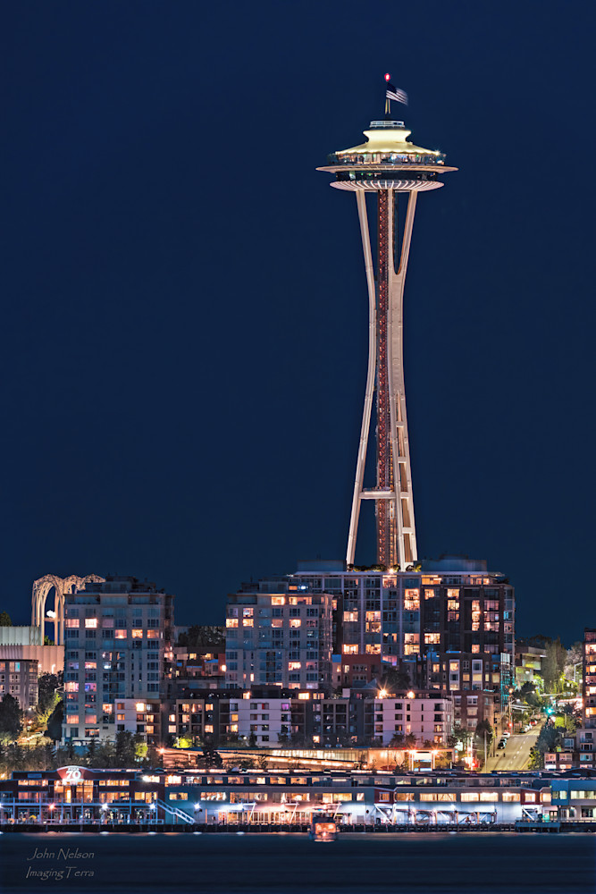 The Seattle Space Needle Photography Art | johnnelson