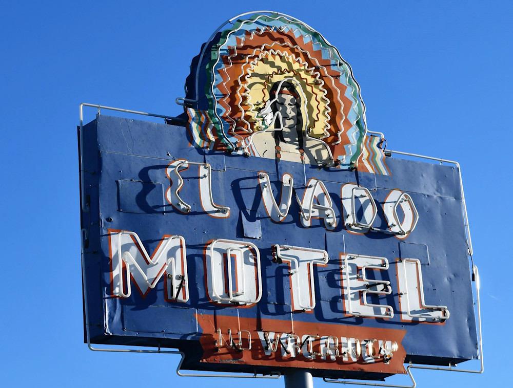 El Vado Motel Albuquerque Nm Rt 66 Photography Art | California to Chicago 