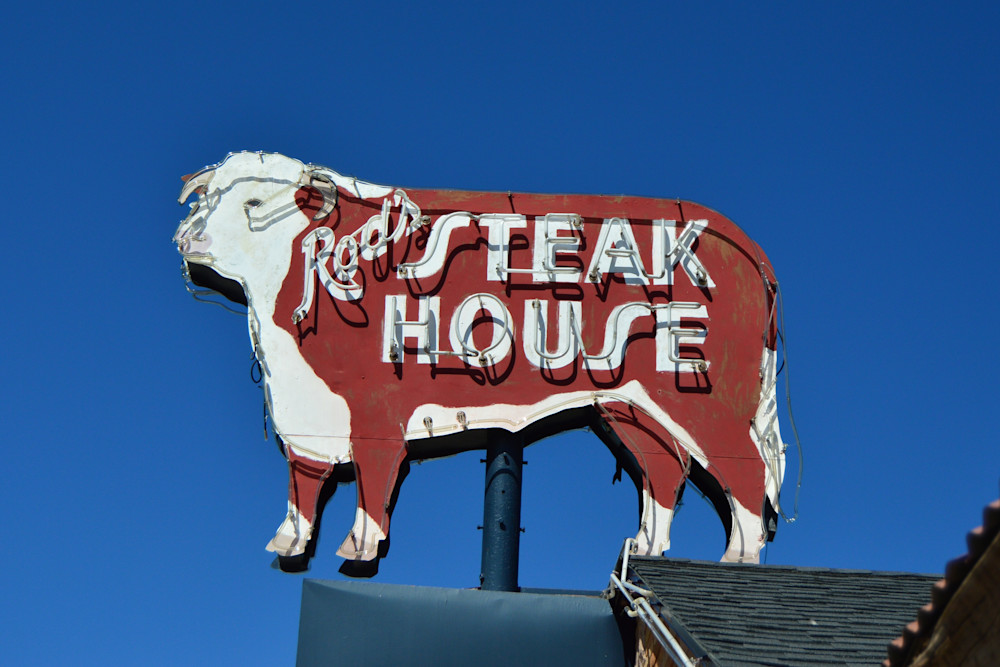 Rods Steak House Williams Az Rt 66 Photography Art | California to Chicago 