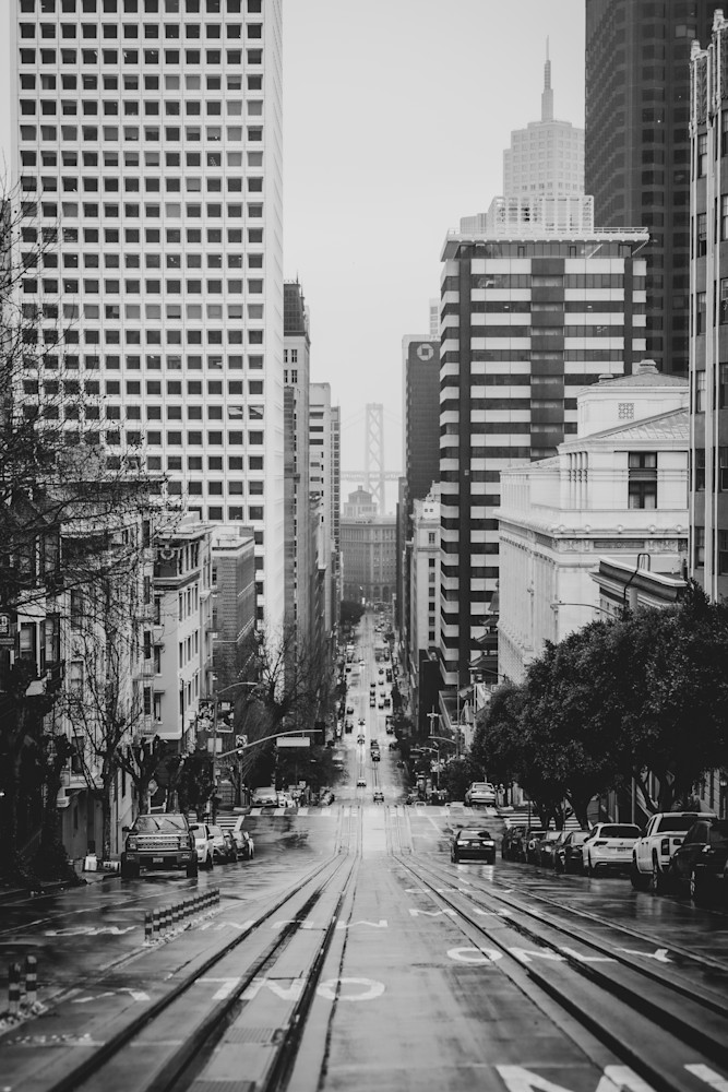 San Francisco Street Photography   Oakland Bay Bridge   B&W Art | FOTO BAZAAR