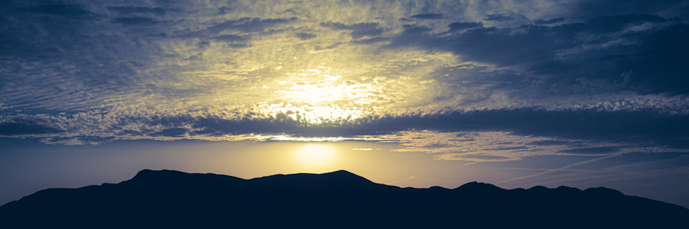 Silhouette Sunset   Panoramic Art | FOTO BAZAAR