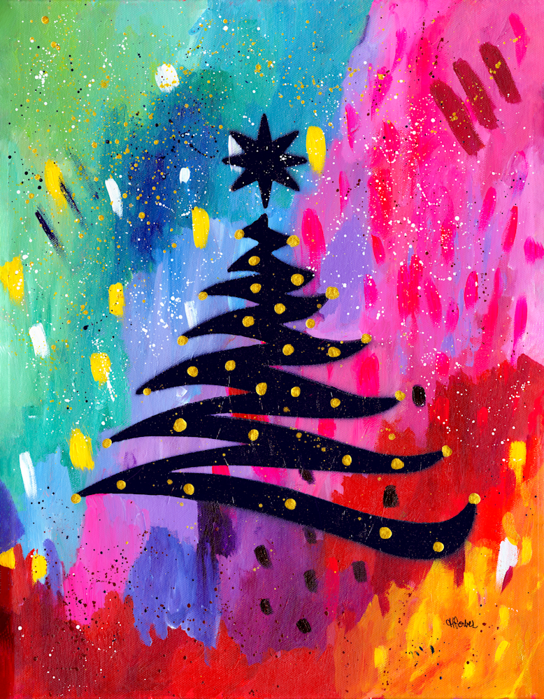 Christmas In Miami Art | Holly Forbes Art