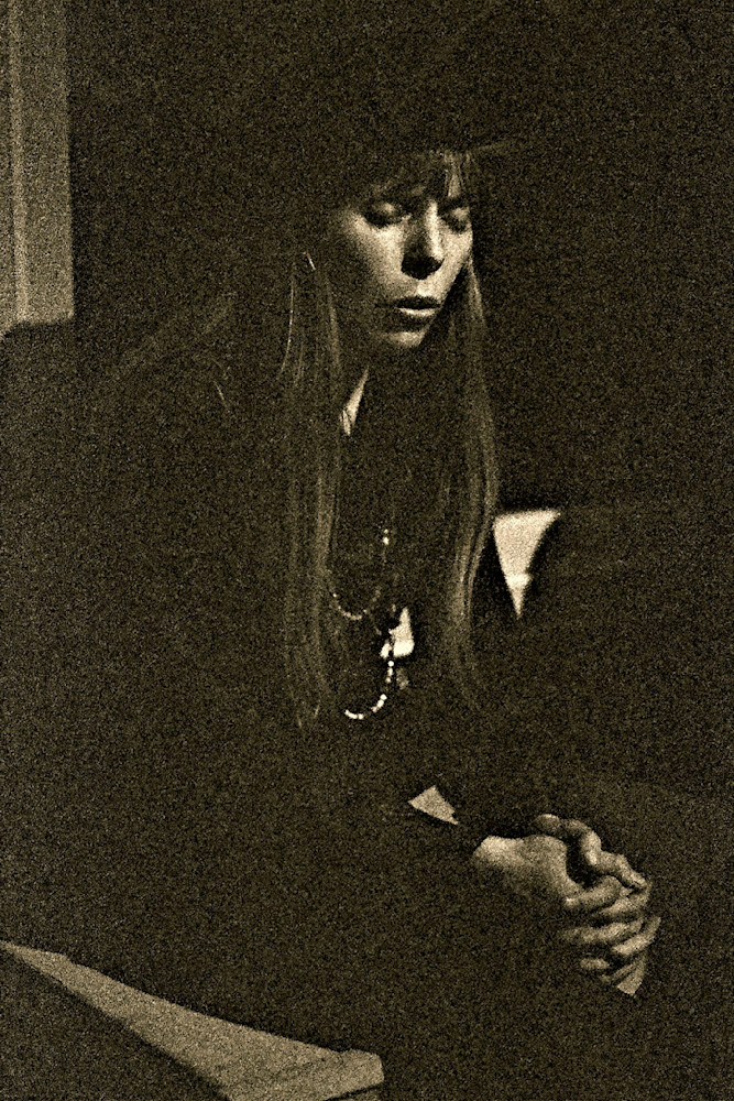 Joni Mitchell recording session for her 1st album, Song to a Seagull