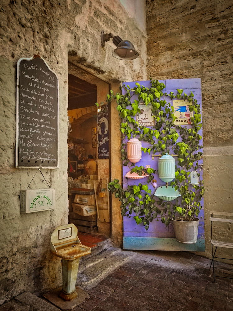 The Lavender Door Of Marseille Photography Art | Francois De Melogue