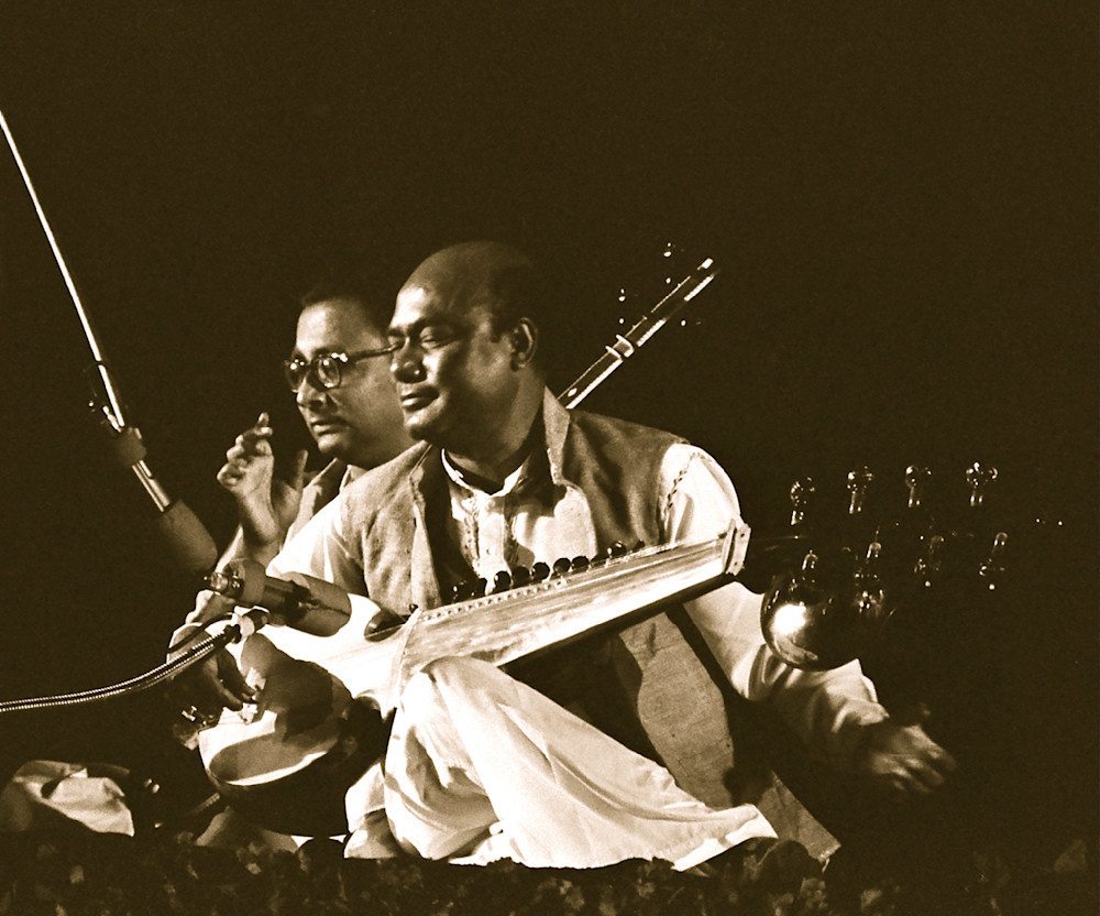 Ali Akbar Khan performing in Santa Monica, CA, 1968