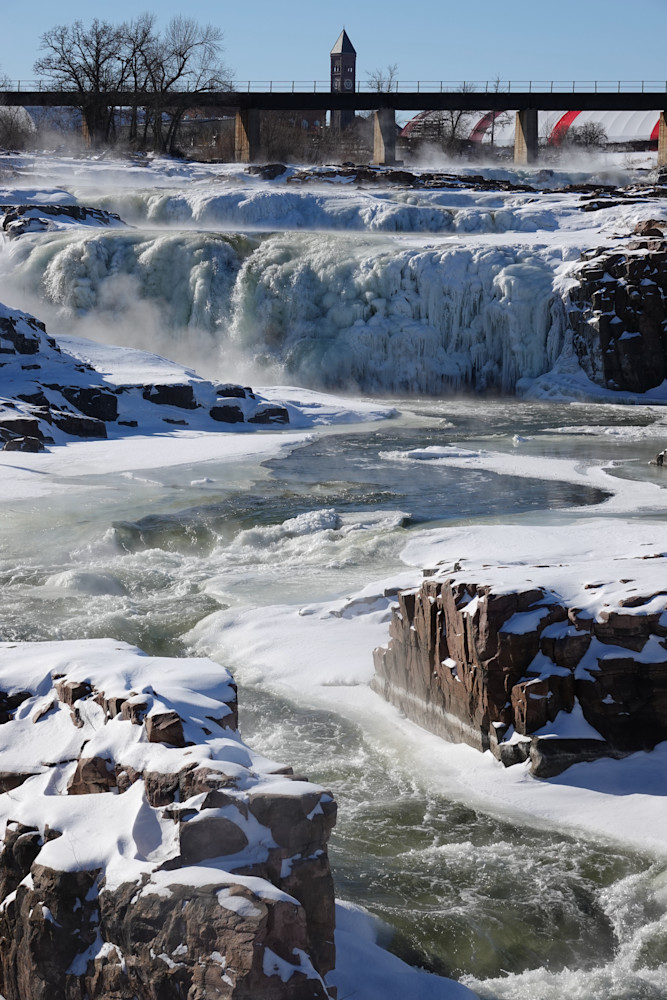 Winter Time - Falls Park, Sioux Falls | Josh Lien - Fine Art Photographer