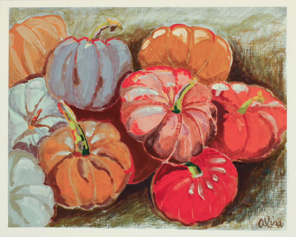 Pumpkin Patch Art | Alisa Nelson Studio 