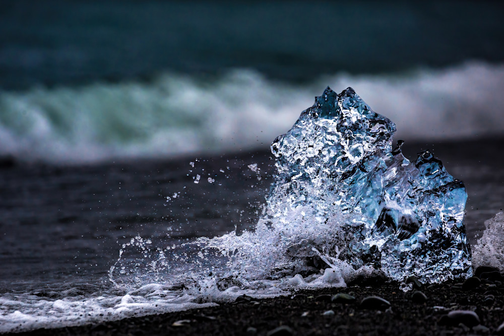 Beach Diamond, Iceland Photography Art | Kim Clune, Photographer Untamed