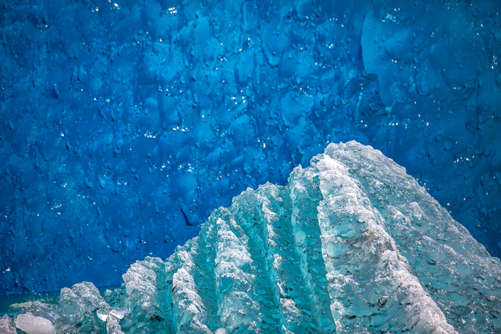 Textures In Blue, Tracy Arm Photography Art | Kim Clune, Photographer Untamed