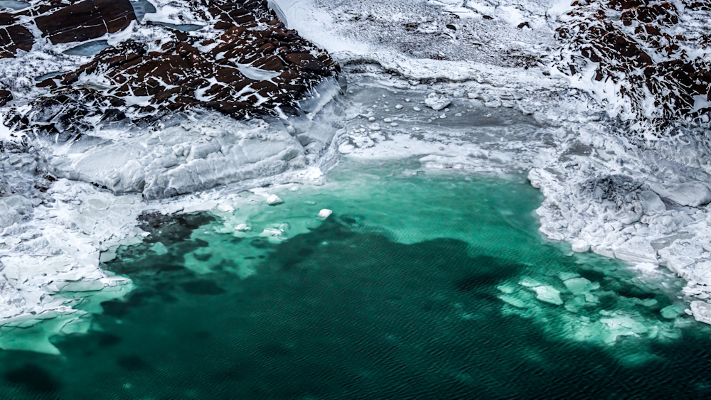 Ice Submerged, Hudson Bay Photography Art | Kim Clune, Photographer Untamed