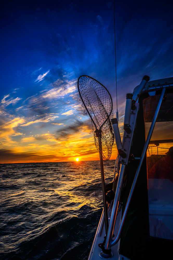 Boat Sunset - 5