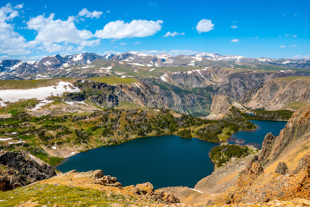 Twin Lakes In Beartooth Mountains Photography Art | Images By Cheri