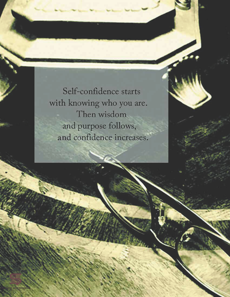 Self Confidence Art | Stone Michaels Books & Prints, LLC