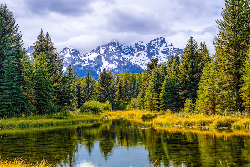 Water Reflection In Grand Teton National Park Photography Art | Images By Cheri