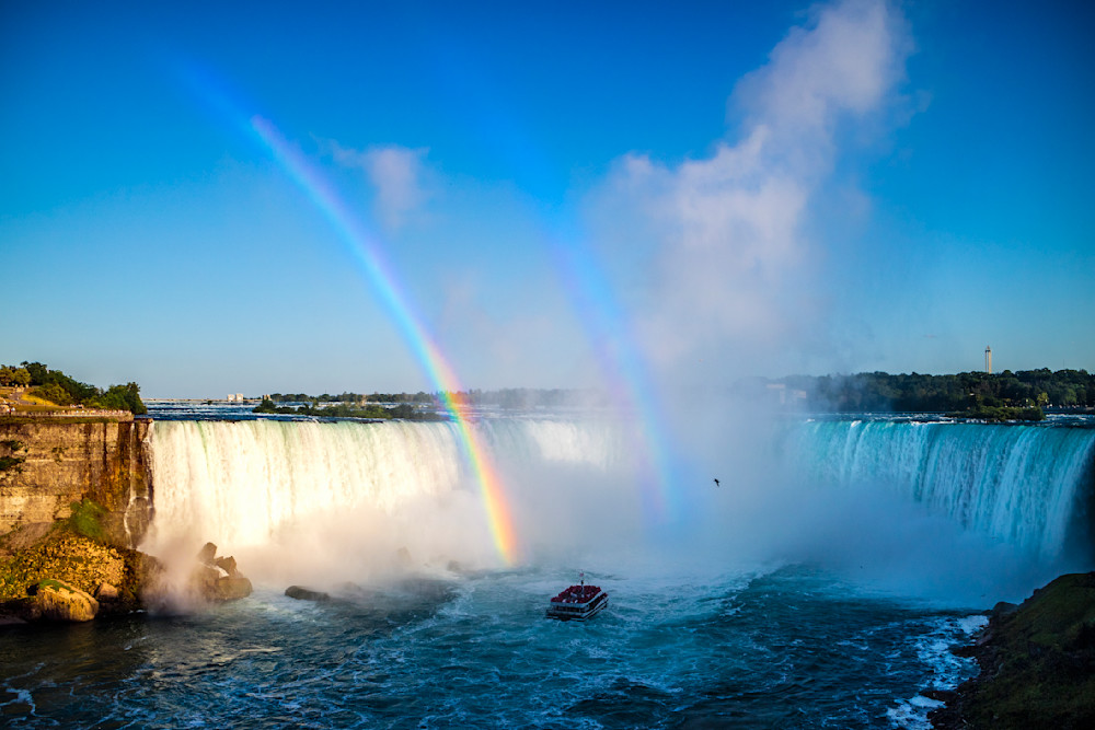 Niagara Falls Double Rainbow Photography Art | Images By Cheri