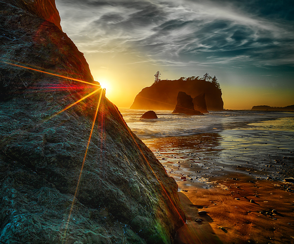 Last Light On Ruby Beach Photography Art | Kates Nature Photography, Inc.