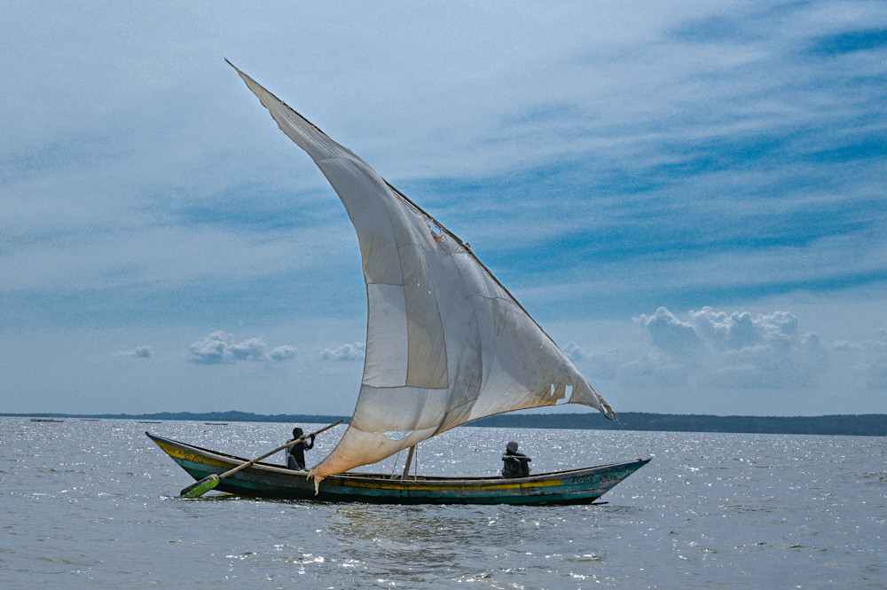 Fishing Boat On Lake Victoria, Kenya Photography Art | Michael J. Reinhart Photography
