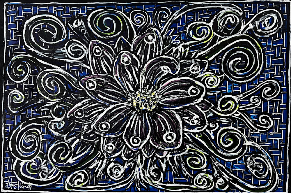 Blue Flower 1 Art | Superfine Art