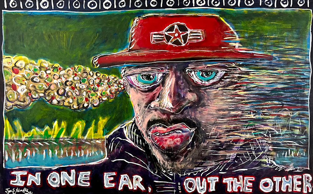 In One Ear Out The Other Art | Superfine Art