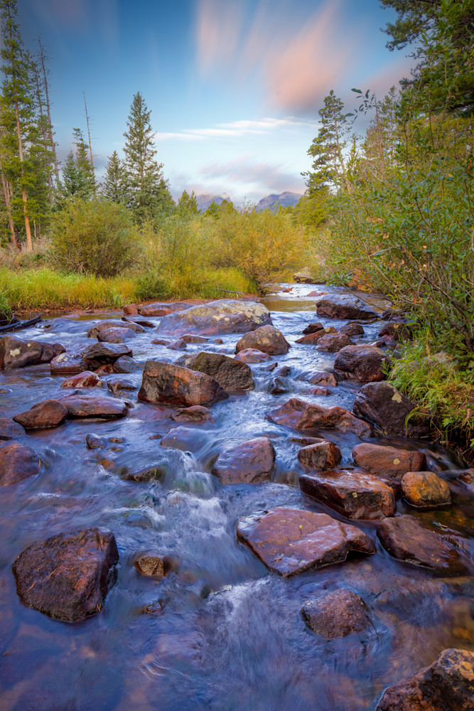 Standing In Glacier Creek Photography Art | Kates Nature Photography, Inc.