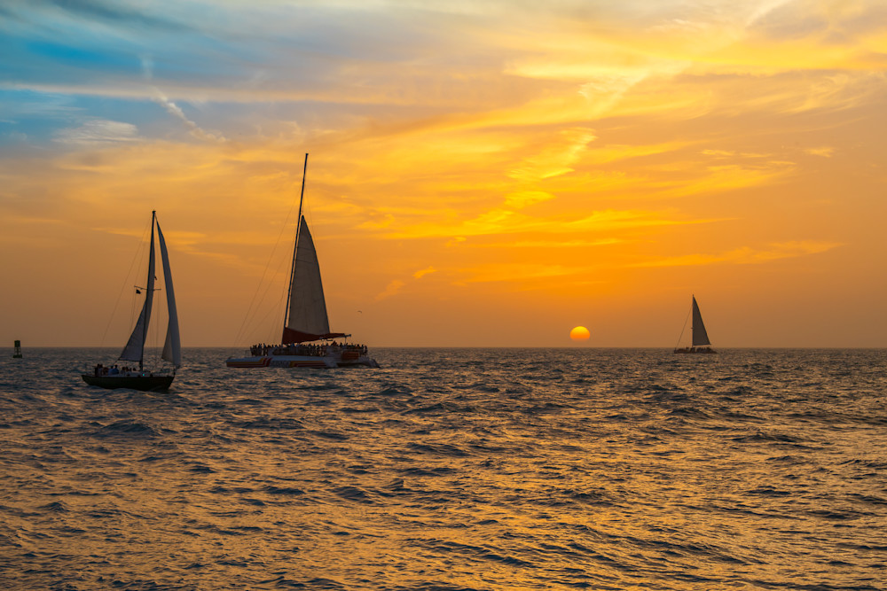 Sunset Sailing Photography Art | Images By Cheri