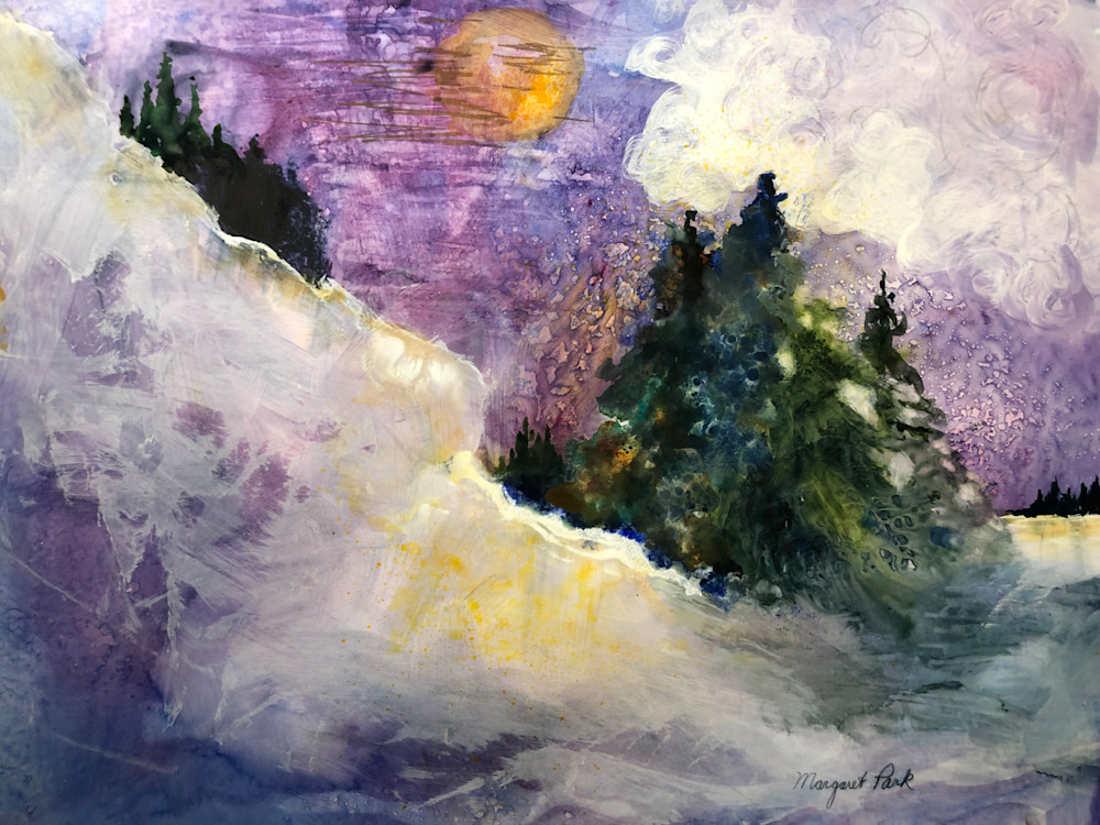 Snow Moon (Print) Art | Margaret Park Fine Art