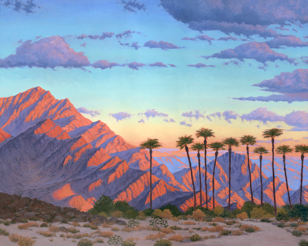 Desert Morning Cloud Show Art | Terry Sauve Fine Art 