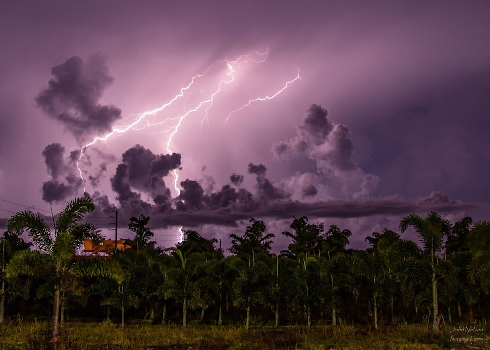 Lightning Storm Photography Art | johnnelson