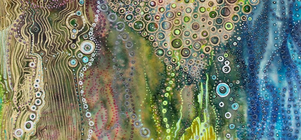 Underwater Inspired C Art | Artist Rachel Goldsmith, LLC