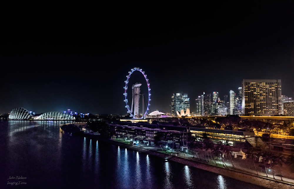Singapore Night Photography Art | johnnelson