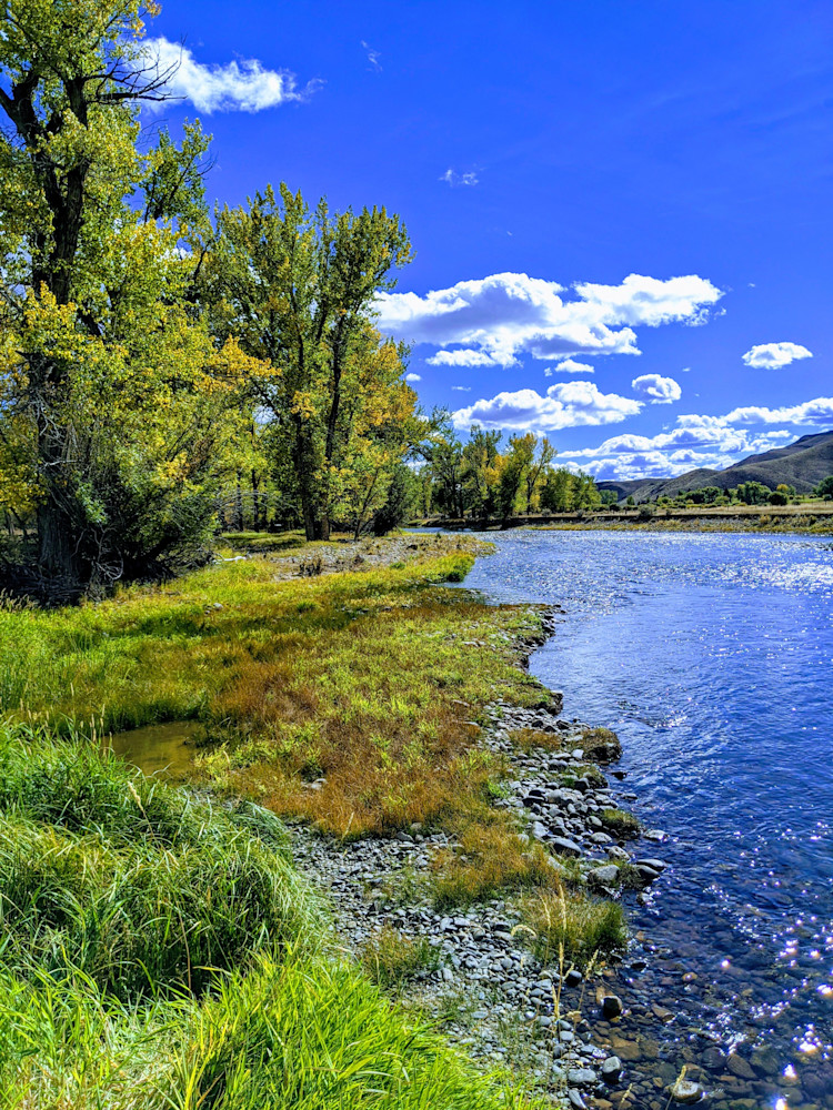 Early Fall Big Hole River Montana Photography Art | Touched by Nature