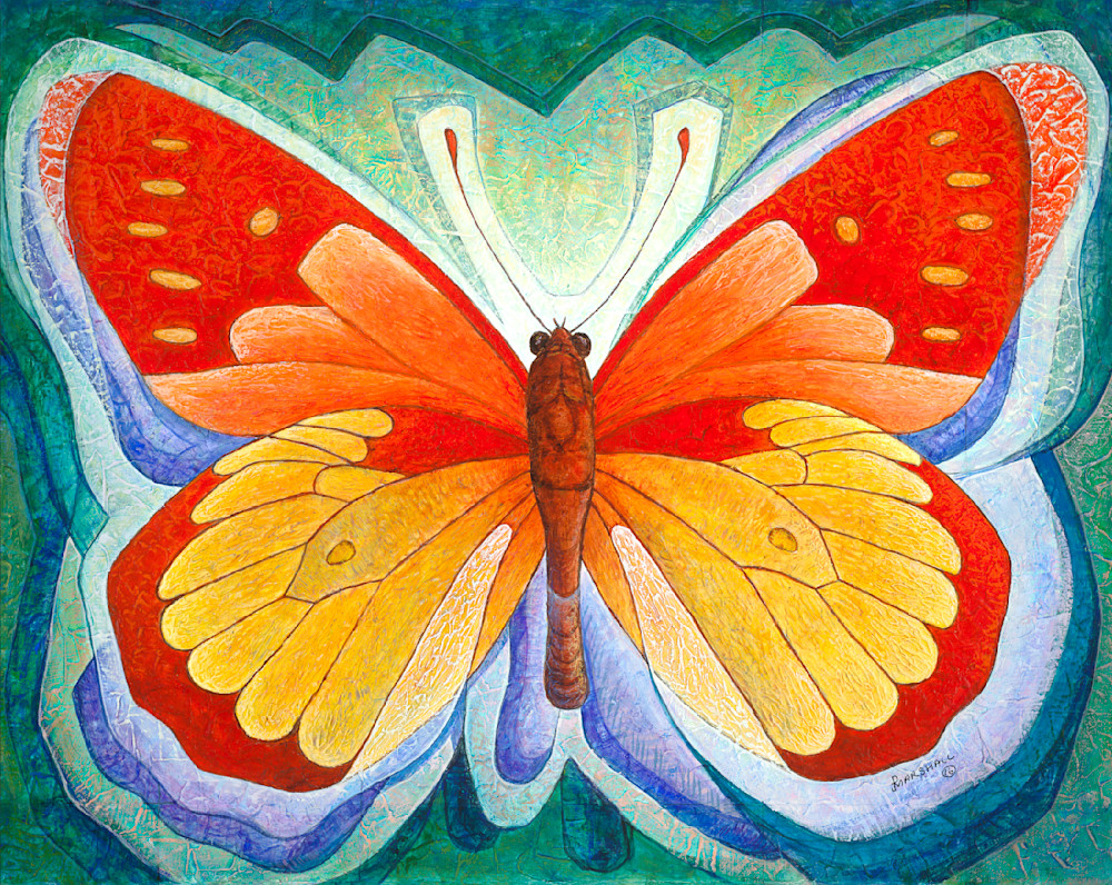 Fire Red Art | Peter's Art Studios