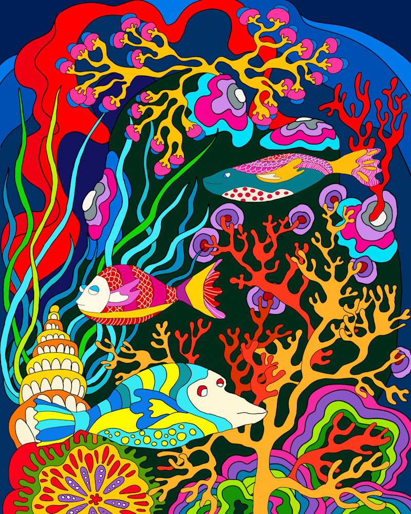Fishbowl Merch Art | Hava Gurevich Art