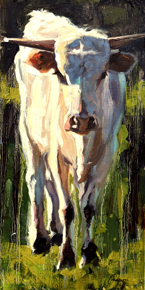 Bull Calf Tote Art | robincaspari