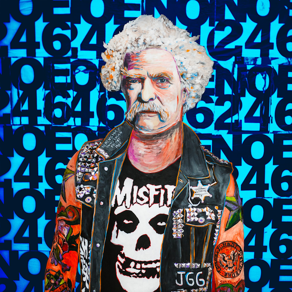Punk Mark Twain Iii Art | The Artist JGG
