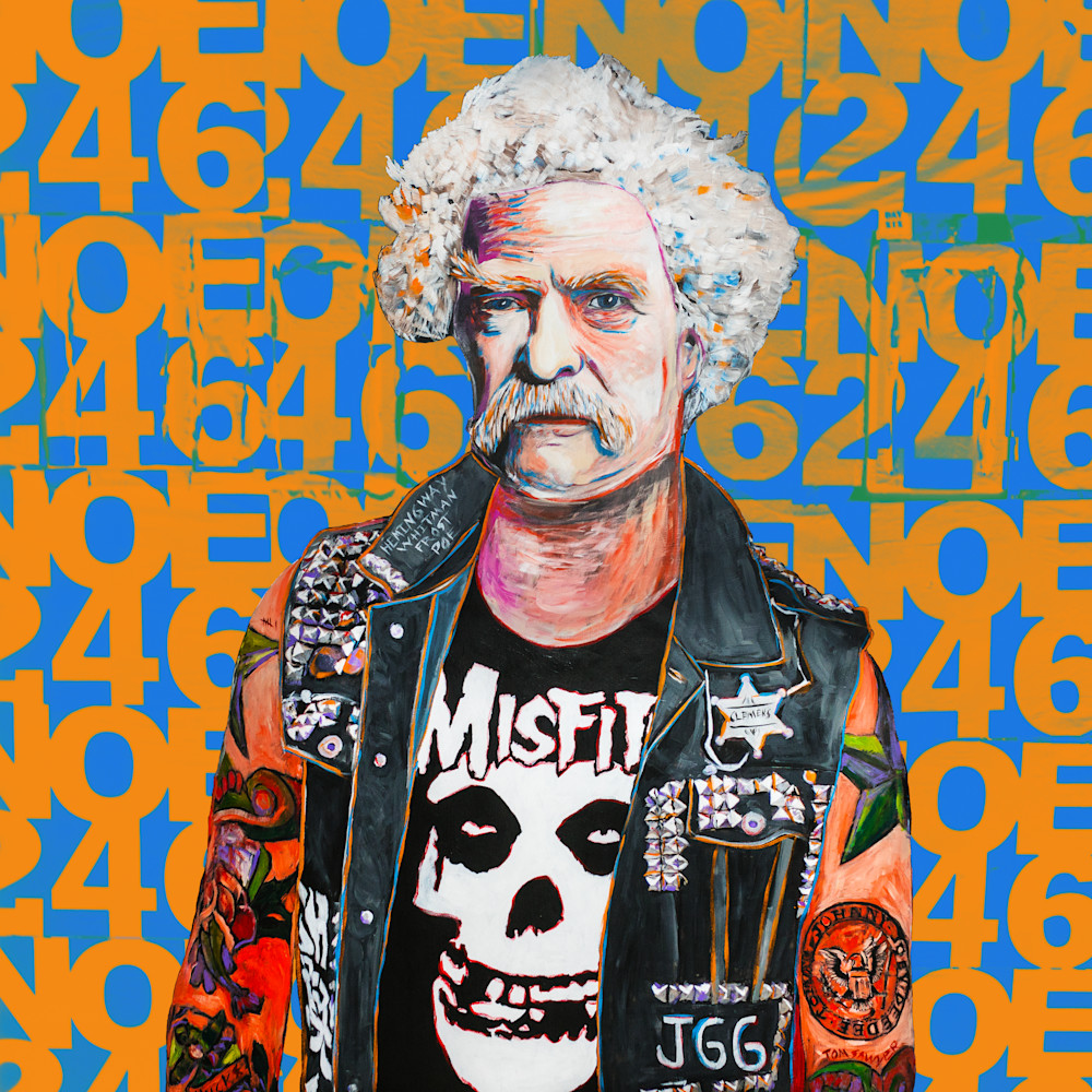 Punk Mark Twain Viii Art | The Artist JGG
