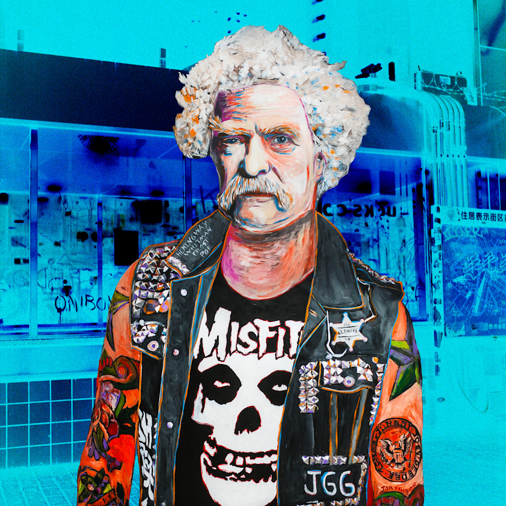 Punk Mark Twain Xii Art | The Artist JGG
