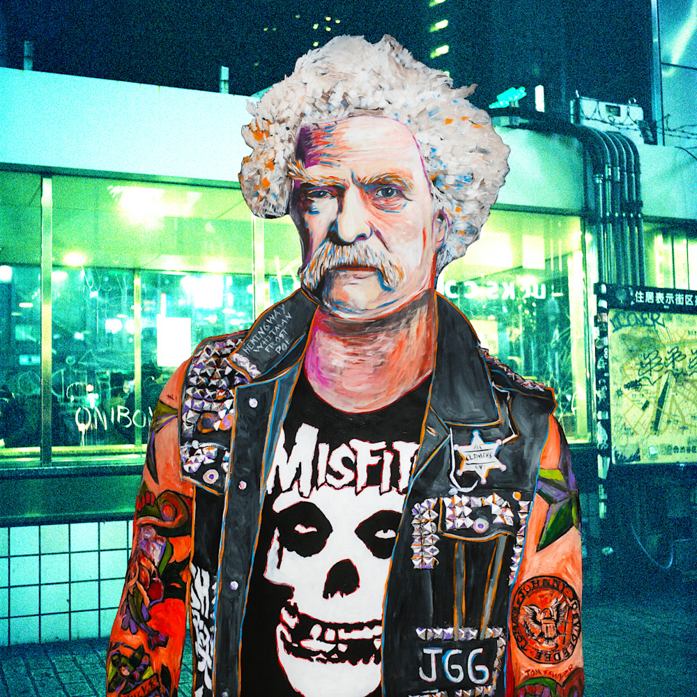 Punk Mark Twain Xiv Art | The Artist JGG