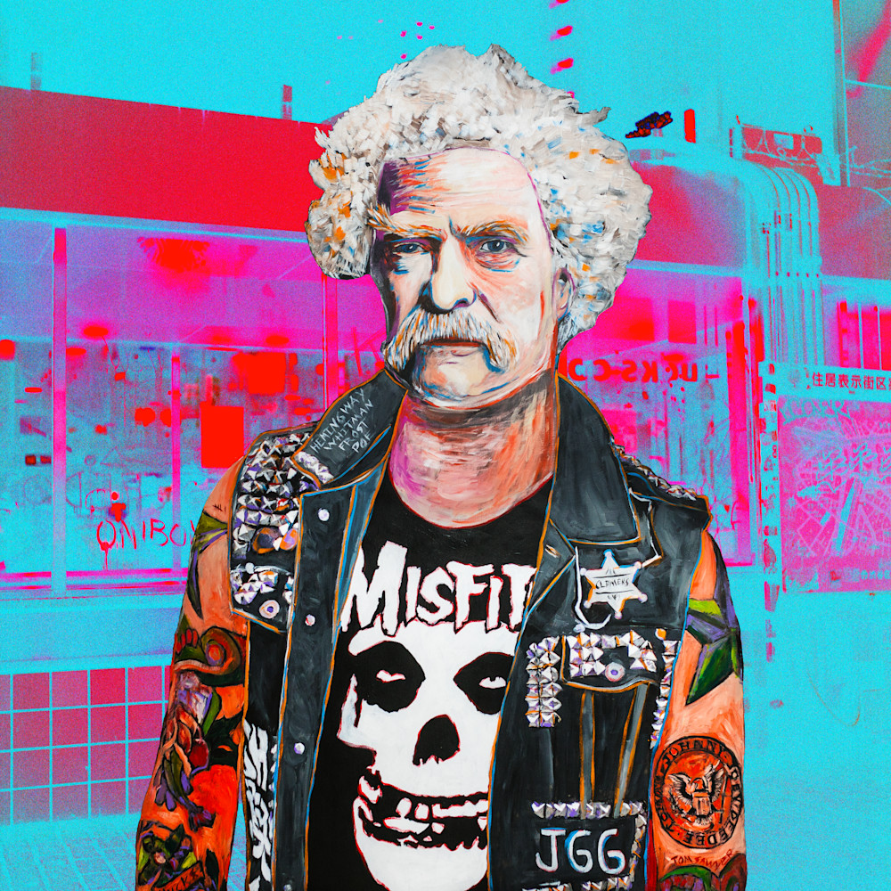 Punk Mark Twain Xiii Art | The Artist JGG