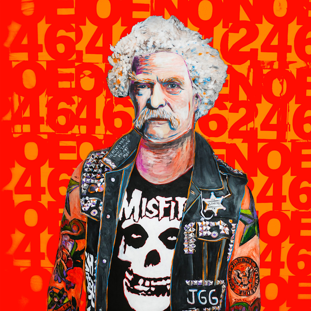 Punk Mark Twain Vi Art | The Artist JGG