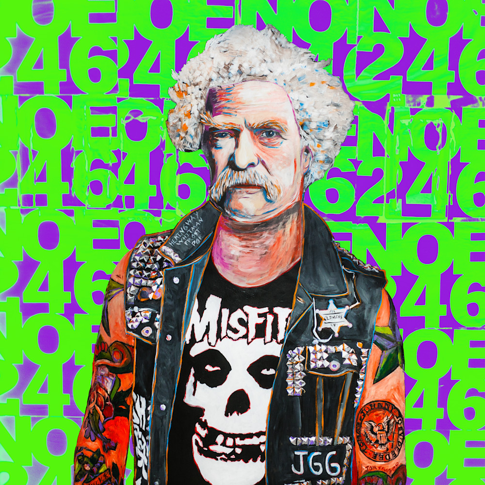 Punk Mark Twain V Art | The Artist JGG