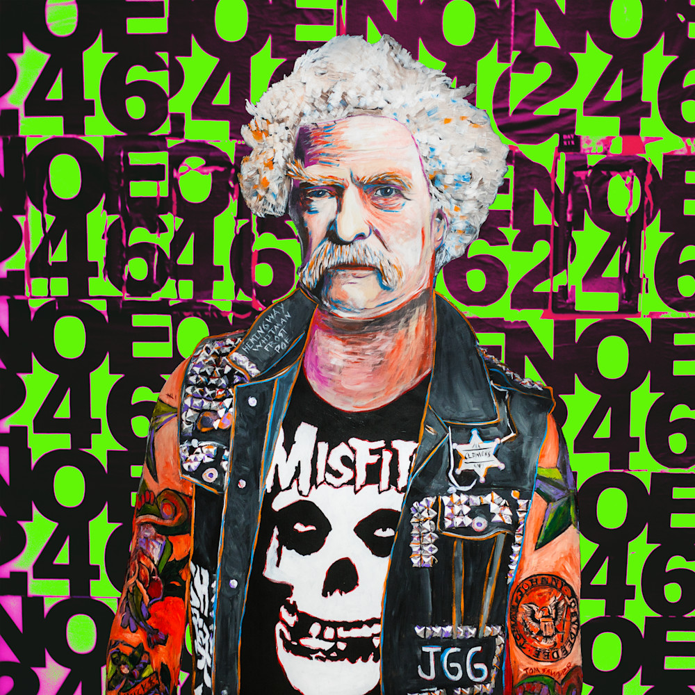 Punk Mark Twain Iv Art | The Artist JGG