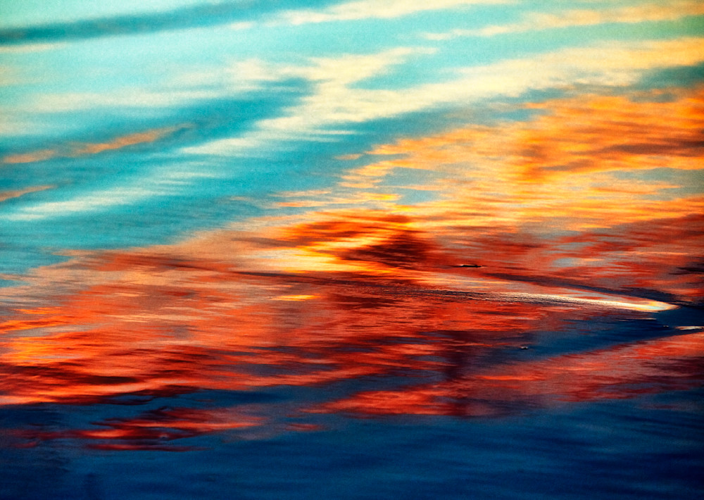 Reflections Of Sunset In Color Photography Art | Mindy Fine Art Photography