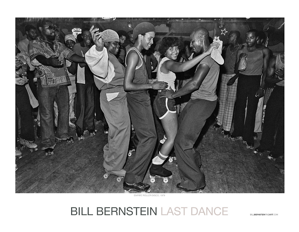 Empire Roller Disco Foursome Photography Art | Bill Bernstein Fine Art Collection