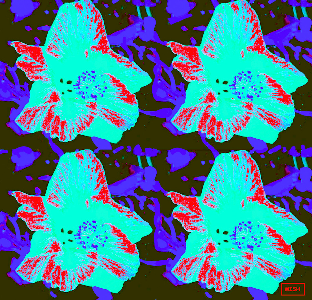 Hibiscus   Dancing Hibiscus Art | Mish Murphy Fine Art
