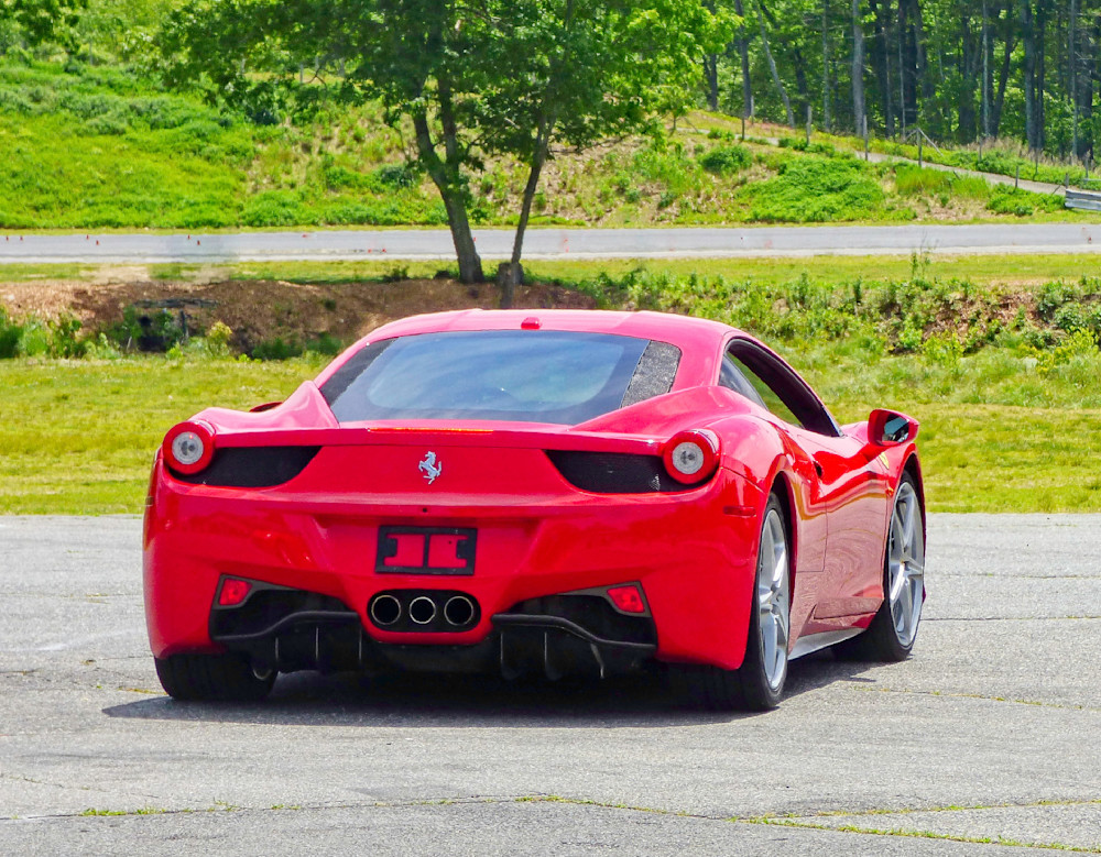 Ferrari Rear Photography Art | Fred Pais Photography